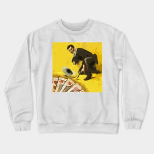 Wild West Gunslinger Pop Art Crewneck Sweatshirt